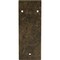Ekena Millwork Morris Steel Bracket, Antiqued Pale Gold 3"W x 8"D x 8"H BKTM03X08X08MOAPG - alternate 2